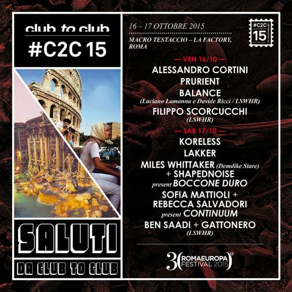 Club to Club 2015 – Preview